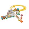 HABA Kullerbu at The Construction Site Play Track - 13 Piece Starter Set with 2 Vehicles and Fascinating Ball Drop - Ages 2 and Up 21 61ecDSC6cqL