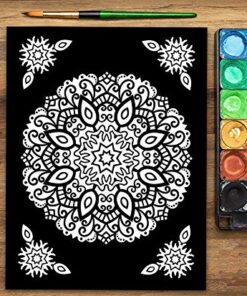 Mandalas At Midnight: A Mandala Coloring Book 42 61ecqhnIDEL