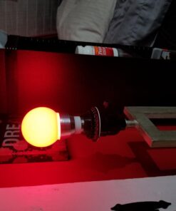 Kobra LED Color Changing Light Bulb with Remote Control - 16 Different Color Choices Smooth, Fade, Flash or Strobe Mode - Smart Remote Lightbulb -RGB & Multi Colored 1 Count (Pack of 1) 35 61eh3w90rL