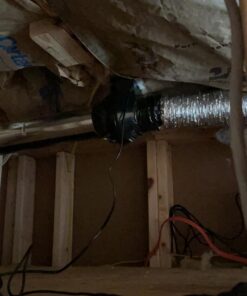 VIVOSUN D4 4 Inch 195 CFM Inline Duct Ventilation Fan HVAC Vent Blower for Hydroponics Grow Tent 35 61ehPnZGjVL