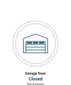 CHAMBERLAIN Smart Garage Control - Wireless Garage Hub and Sensor with Wifi & Bluetooth - Smartphone Controlled, myQ-G0401-ES, White myQ Smart Garage™ Control 45 61ehkgLLauL 1