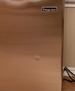 Magic Chef MCUF3S2 Compact Sleek 3 Cubic Foot Freestanding Mini Small Upright Freezer, Stainless Steel 3.0 cu. ft. 20 61ejYoq8IKL