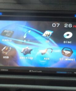 Planet Audio P9640B Car Audio Stereo System - 6.2 Inch Double Din, LCD Touchscreen, Bluetooth Audio and Hands-Free Calling, CD Player, DVD, USB, SD, AUX in, AM/FM Radio Receiver 52 61ejb7RsedL