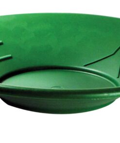 Alternative view of SE 14 Inch Gold Panning Pan Set - Three Riffles for Easier Mining and Prospecting, Green, 4 Pack