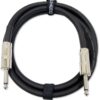 GLS Audio Speaker Cable 1/4" to 1/4" - 12 AWG Professional Bass/Guitar Speaker Cable for Amp - Black, 6 Ft. 6 feet 8 61el4CHgD8L