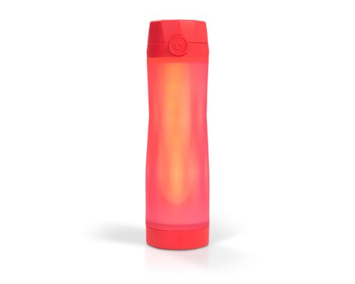 Hidrate Spark 3 Smart Water Bottle, Tracks Water Intake and Glows to Remind You to Stay Hydrated, BPA Free, 20 oz, Coral