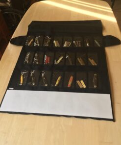 Spyderco Large SpyderPac - 30 Deep Pockets with Heavy Duty Polyester Design and Clear Plastic Window - SP1 32 61elD3Iso6L