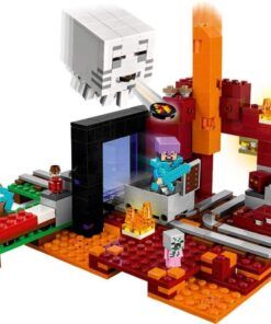 LEGO Minecraft The Nether Portal 21143 Building Kit (470 Pieces) 13 61elVYG5UEL