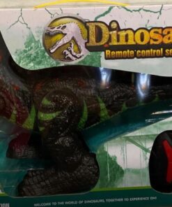 TEMI 8 Channels 2.4G Remote Control Dinosaur Toys for Kids 3 4 5 6 7 Years, Electric Stunt RC Walking T- Rex Toy with Lights and Sounds Powered by Rechargeable Battery, Gift for Boys 1 pack with remote 43 61els4vuL