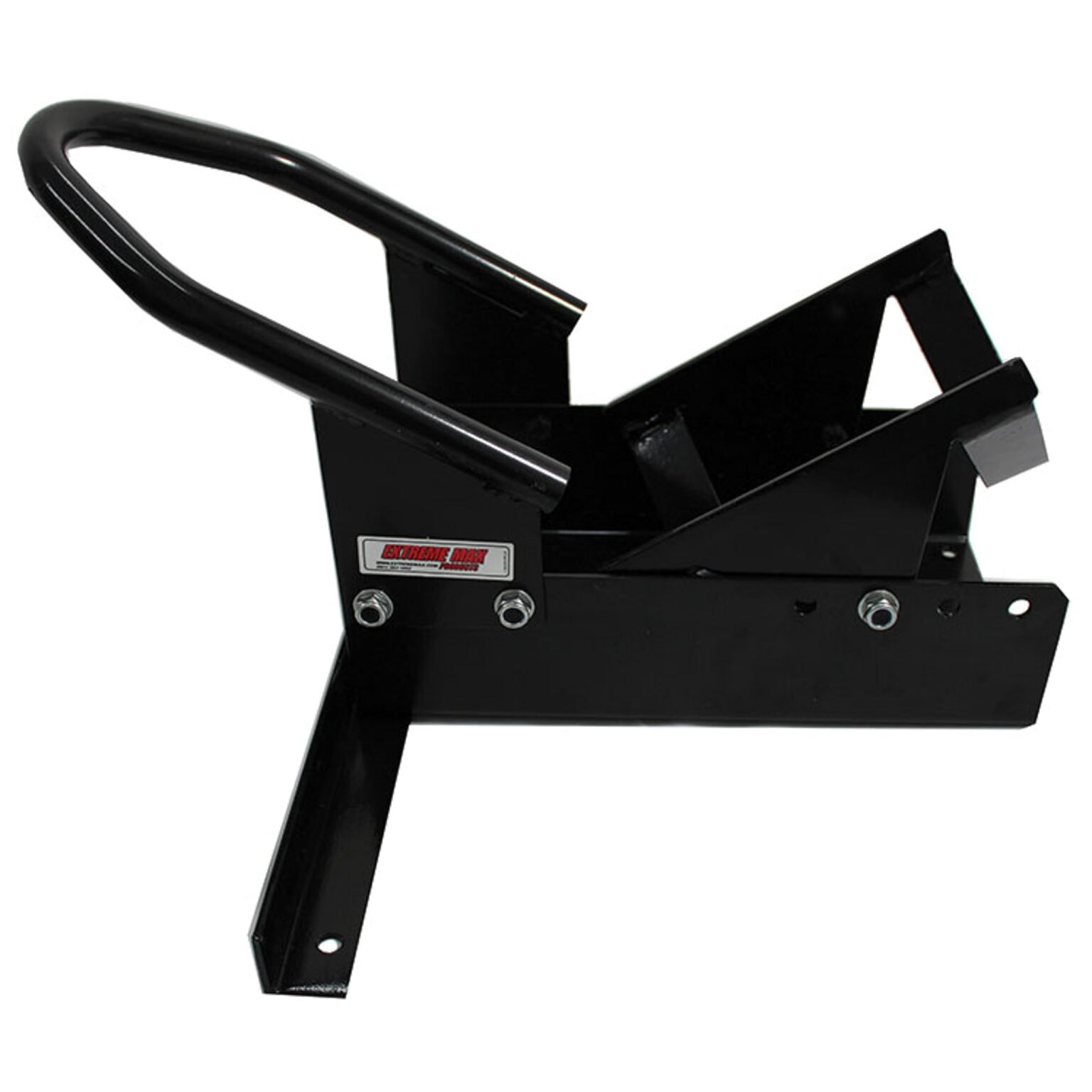 Extreme Max 5001.5010 Motorcycle Wheel Chock, Black Standard Swiftsly