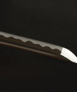 YJ COOL Battle Ready Japanese Samurai Katana Sword 1095 Carbon Steel Full Tang Real Sharp Blade 12 61eorLM4kLL