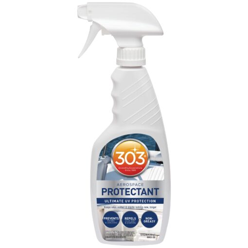 303 Products Marine Aerospace Protectant – UV Protection – Repels Dust, Dirt, & Staining – Smooth Matte Finish – Restores Like-New Appearance – 16 Fl. Oz. (30340CSR) 16 Fl Oz