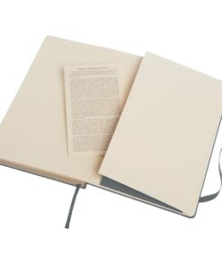Moleskine Classic Notebook, Hard Cover, Large (5" x 8.25") Ruled/Lined, Slate Grey, 240 Pages 13 61esStSU AL