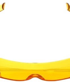 Calabria 3000 Large Square FitOver Safety Glasses with 100% UV Protection Yellow 13 61etcZ5AYmL