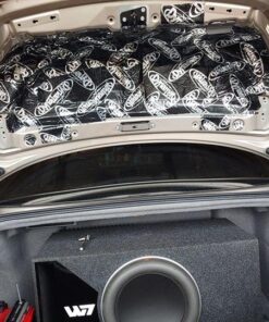 Dynamat 10455 18" x 32" x 0.067" Thick Self-Adhesive Sound Deadener with Xtreme Bulk Pack, (9 Sheets) , Black Sound Deadner 39 61eudOCCF3L