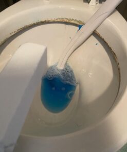 Powerstone Pumice Stone Toilet Bowl Cleaner with Handle (1-pack) - A Solution for Hard Water Stains on Toilets, Grills, Tiles, Grout & Pools Pack of 1 39 61eup5k4fEL