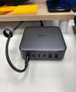 UGREEN 200W USB C Charger, Nexode 6 Ports GaN Desktop Charger, Charging Station Compatible with MacBook Pro/Air M1 M2, iPad Pro/Air, iPhone 15 Pro Max/14, Galaxy S23 Ultra, Steam Deck, Dell XPS 48 61euq4FbXJL