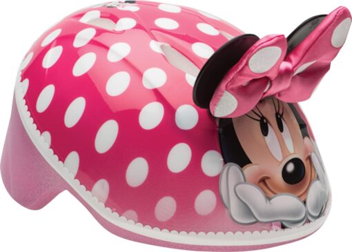 Disney Minnie Mouse Toddler Bike Helmets 3D Minnie Me Toddler (3-5 yrs.) Helmet