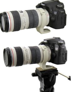 JJC Tripod Collar Mount Ring, Compatible with Canon EF 70-200mm f/4L /EF 70-200mm f/4L is/EF 70-200mm f/4L is II USM Lens, Replaces Tripod Ring A-2 12 61ewsUFYPZL