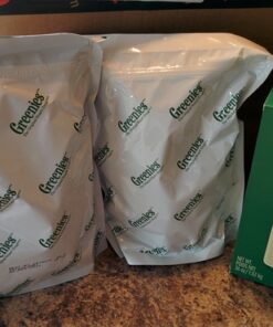 GREENIES Original Petite Natural Dog Dental Care Chews Oral Health Dog Treats, 36 oz. Pack (60 Treats) Petite Size (15-25 lb Dog) 60 Count (Pack of 1) 53 61eyoYKg91L