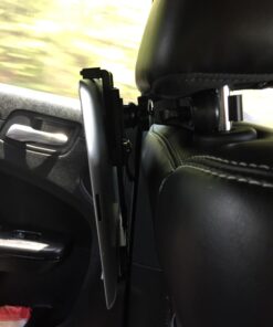 Okra 360° Degree Adjustable Rotating Headrest Car Seat Mount Holder for iPad, Samsung Galaxy,Motorola Xoom, and All Tablets Up to -10.1" 46 61f DuZsPvL