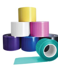 Pac-Dent Cover-It Barrier Film, Adhesive Tape Sheets to Protect Hard Surfaces, 1200 Sheets, 4 Inches x 6 Inches, Teal 7 61f n8hKytL