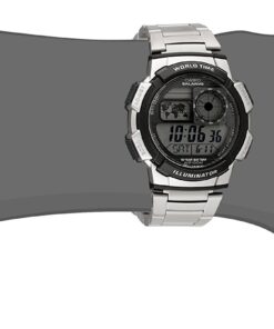 Casio Men's AE1000WD-1AVCF Silver-Tone Digital Watch 30 61f06fSebFL