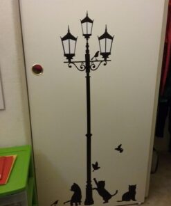 1 X Black Cat Design Picture Art Peel & Stick Wall Sticker DIY Vinyl Wall Decal Applique 33x60cm 17 61f0OlY05cL