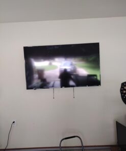 Perlegear UL-Listed Tilting TV Wall Mount for Most 37-82 inch TVs up to 132 lbs, Low Profile Tilt TV Mount Wall Bracket for Flat or Curved TVs, Fits 24”/18”/16” Studs, Max VESA 600x400mm, PGLT2 22 61f12v7samL