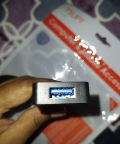 USB Hub 3.0 Splitter, TSUPY USB 3.0 Hub Multi USB Adapter Port Expander with 4ft Cable, SD/TF Card Reader & 3 USB 3.0 Ports Compatible for PC, Laptops, Surface Pro, MacBook, iMac Pro 4 FT 41 61f2KJvwjpL