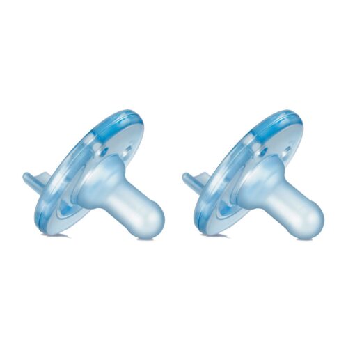 Philips Avent Soothie Pacifier, Blue, 0-3 Months, 2 Count 2 Count (Pack of 1)