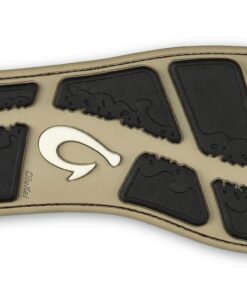 OLUKAI Nui Men's Beach Sandals, Full Grain Leather Flip-Flop Slides, Compression Molded Footbed & Ultra-Soft Comfort Fit 7 Rum/Rum 8 61f3sQTdyNL