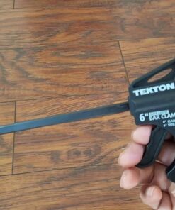TEKTON 6 Inch Ratchet Bar Clamp / 12 Inch Spreader | 39181 Single Clamp 6 in. 11 61f4apZ3JL