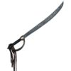 Gray Plastic Pirate Cutlass Sword (26.5") 1 Pc. - Authentic Look & Durable Design: Ideal for Parties, Plays & Costume Accessory