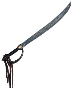 Gray Plastic Pirate Cutlass Sword (26.5