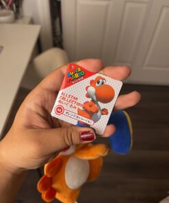Little Buddy 1390 Super Mario All Star Collection 7" Orange Yoshi Plush 18 61f5fIvEJRL