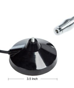 CB Antenna 28 inch 27 Mhz CB Radio Antenna Full Kit with Heavy Duty Magnet Mount Mobile/Car Radio Antenna Compatible with President Midland Cobra Uniden Anytone by LUITON Cb Antenna 9 61f863LQrL