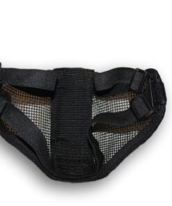 Derkang Outdoor Airsoft War Game Half Face Guard Metal Net Mesh Protective Mask Black 5 61fBrLiZH4L