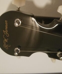 Jameson Guitars 5-String Banjo 24 Bracket with Closed Solid Back and Geared 5th Tuner Banjo only 39 61fByR1JM7L