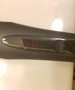 Enhanced Ceramic Hair Straightener Brush by MiroPure, 2-in-1 Ionic Straightening Brush with Anti-Scald Feature, Auto Temperature Lock & Auto-Off Function (Black) 65 61fCl64p9VL