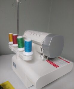 SINGER | ProFinish 14CG754 2-3-4 Thread Serger with Adjustable Stitch Length, & Differential Feed - Sewing Made Easy,White 61 61fDdydJRxL