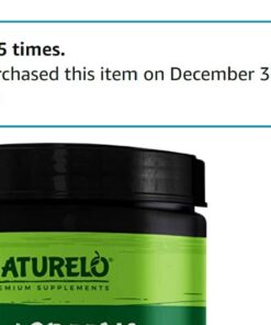 NATURELO Raw Greens Superfood Powder - Wild Berry Flavor - Boost Energy, Detox, Enhance Health - Organic Spirulina - Wheat Grass - Whole Food Nutrition from Fruits & Vegetables - 60 Servings 60 Servings (Pack of 1) 35 61fEv2LsKL