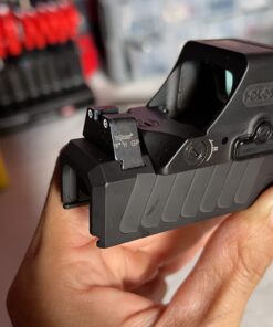 Trijicon Glock Suppressor Night Sight Set, White Front/White Rear with Green Front Lamp & Orange Rear Lamps 31 61fFXj1XhLL