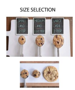 18/8 Stainless Steel Cookie Scoop for Baking, Small Size, Durable Ice Cream Scooper, 1 Tablespoon 11 61fFzurm6jL