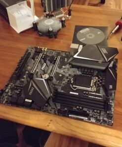 MSI MPG Z390 Gaming Edge AC LGA1151 (Intel 8th and 9th Gen) M.2 USB 3.1 Gen 2 DDR4 HDMI DP Wi-Fi SLI CFX ATX Z390 Gaming Motherboard 19 61fH2b3igDL