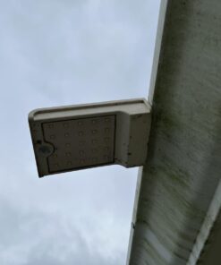 InnoGear Solar Gutter Lights, 24 LEDs Solar Motion Sensor Lights IP65 Waterproof Solar Outdoor Lights Solar Wall Lights Security Lighting for Yard Porch Patio, Pack of 4 38 61fHT FuFcL