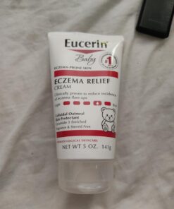 Eucerin Baby Eczema Relief Body Cream - Steroid & Fragrance Free for 3+ Months of Age - 5 oz. Tube 33 61fHuLr3YfL