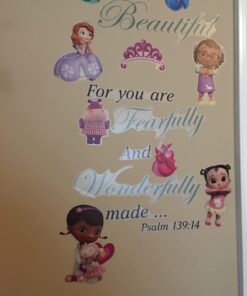RoomMates RMK2280SCS Doc Mcstuffins Peel and Stick Wall Decals 10 inch x 18 inch 30 61fI76YwOjL