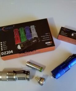 MIKAFEN 5Pack Flashlights Mini Led Flashlight 300lm 3 Modes (Light - Low Light - Strobe) Adjustable Focus Zoomable Flashlight 5 Colors 21 61fJPTgb60L