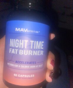 MAV NUTRITION Weight Loss Pills Night Time Fat Burner for Women & Men | Sleep Aid Diet Pills, Appetite Suppressant, Metabolism Boost, Carb Blocker; 60 Count 20 61fLgWOA0L